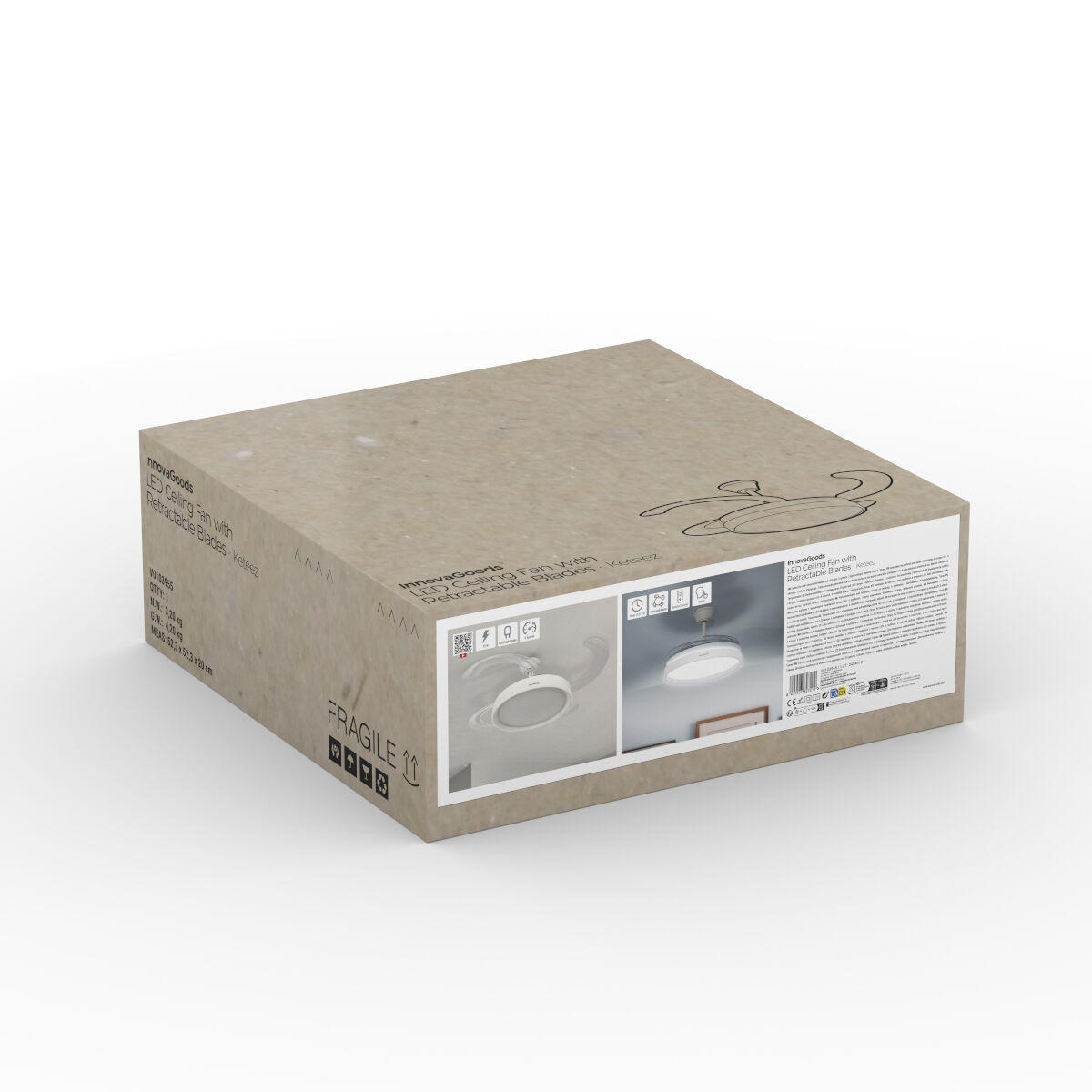 Ventilador LED Keteez